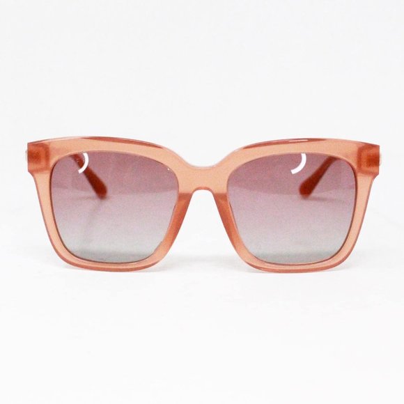 DIFF #38000 Dusty Pink Bella Square Frame Sunglasses main image 4